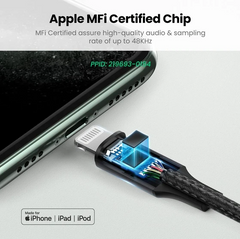 UGREEN - US315 Lightning to 3.5mm AUX MFI Cable (1M)