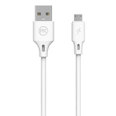 WK WDC-092M MICRO FULL SPEED PRO DATA CABLE FOR MICRO 2.4A (3M) - White