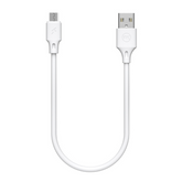 WK WDC-105M FULL SPEED PRO DATA CABLE FOR MICRO 2.4A (25CM) - White