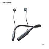 WK V39 SHQ SERIES NECKBAND WIRELESS EARPHONE - Black