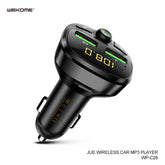 WK JUE WIRELESS WP-C26 CAR MP3 PLAYER ,Car Charger , Car Charger Adapter , cell phone car charger , USB Car Charger , Fast Car Charger , Car charger for Micro , iPhone , Type C , Lightning , Android Car Charger , Cigarette Lighter iPhone Car Charger