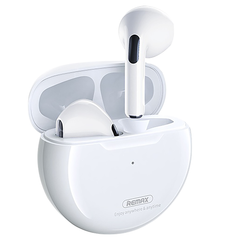 REMAX TWS-50I TRUE WIRELESS STEREO, EARBUDS FOR MUSIC & CALL (5.1 WIRELESS) - White