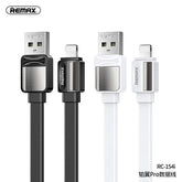 REMAX RC-154I PLATINUM PRO SERIES DATA CABLE I-PHONE 1M 2.4A MAX,Lightning Cable,iPhone Data Cable,iPhone Charging Cable,iPhone Lightning charging cable ,Best lightning cable for iPhone,Apple iPhone Cable,iPhone USB Cable,Apple Lightning to USB Cable