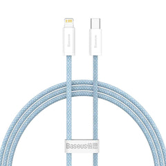(Buy 1 Get 1) Baseus Dynamic Series Type-C to iPhone 20W Fast Charging Data Cable (1M) - Blue
