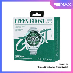 REMAX - Watch 26 Green Ghost Alloy Smart Watch - Green