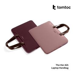 TOMTOC - TheHer-A21 Laptop Handbag ( 13.5 - 14 Inch ) - Raspberry
