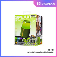 REMAX - RB-M21 Lighted Wireless Portable Speaker (5W) - Black