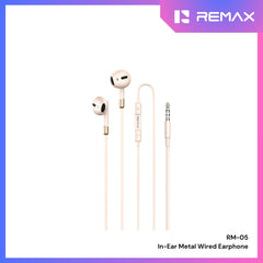 REMAX - RM-05 Type-c In-Ear Metal Wired Earphone - Beige