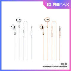 REMAX - RM-05 Type-C In-Ear Metal Wired Earphone - White