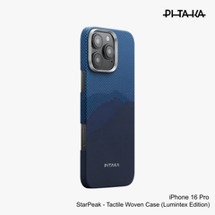 PITAKA - iPhone 16 Pro Case ( StarPeak Luminous ) - Over the Horizon
