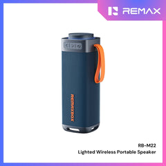 REMAX - RB-M22 Lighted Wireless Portable Speaker (30W) - Blue