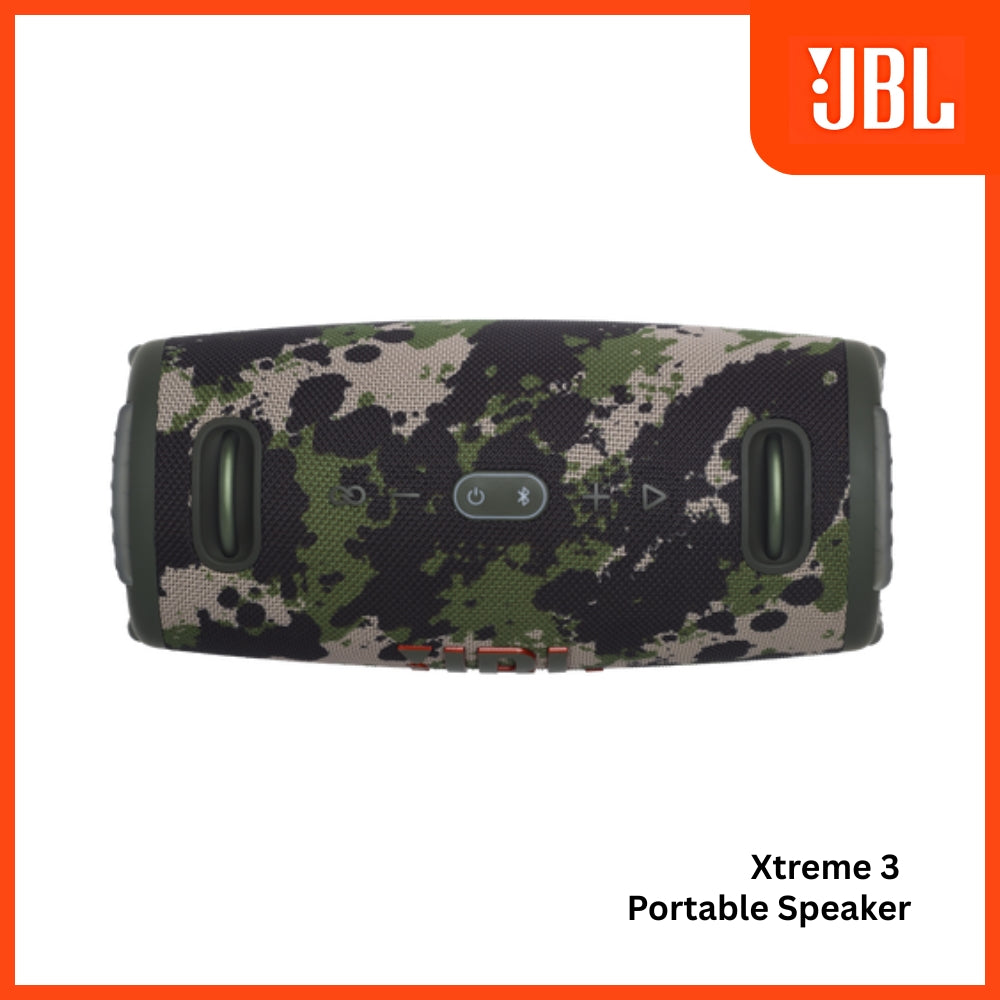 JBL - Xtreme 3 Portable Bluetooth Speaker - Squad
