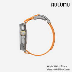 AULUMU A11 Mag Buckle Slim Band for Apple Watch Series(Watch Strap)