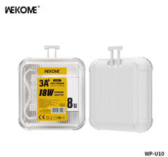 WEKOME WP-U10 (MICRO) CHARGER SET WITH MICRO CABLE (3A) 1M (18W) - Yellow