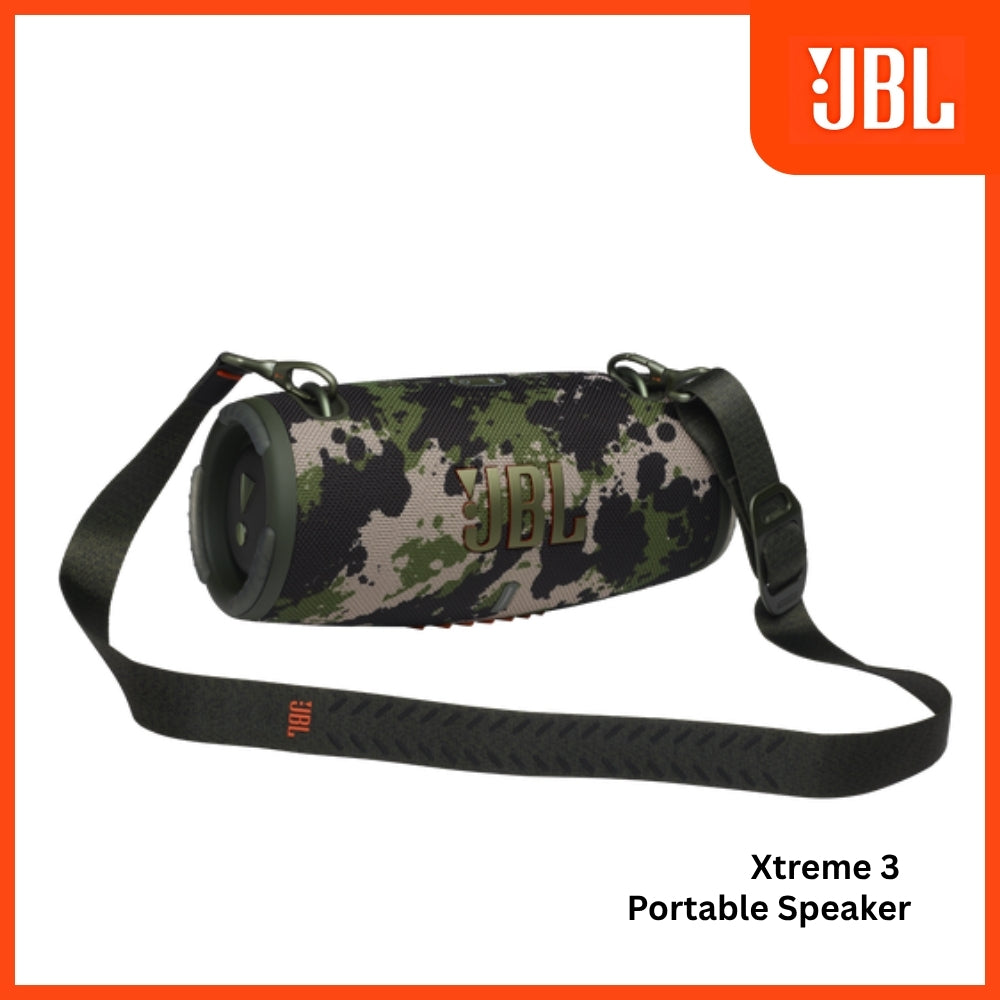JBL - Xtreme 3 Portable Bluetooth Speaker - Squad