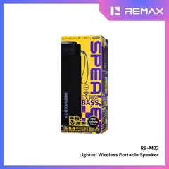REMAX - RB-M22 Lighted Wireless Portable Speaker (30W) - Black