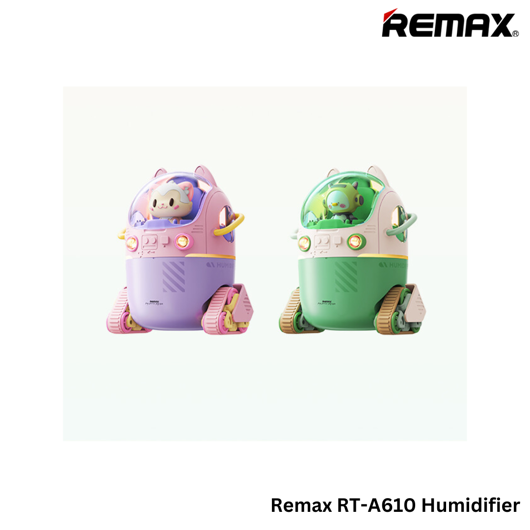 REMAX RT-A610 HUHU Series Hunidifier (Battery Version)(2W)(Green)