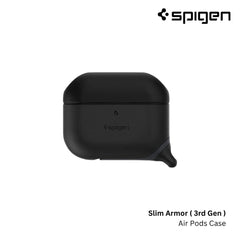 Spigen - Slim Armor AirPods Case (3rd Gen) - Black