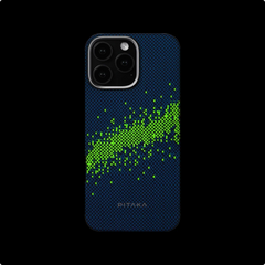 PITAKA - iPhone 16 Pro Case ( StarPeak Luminous ) - Milky Way Galaxy