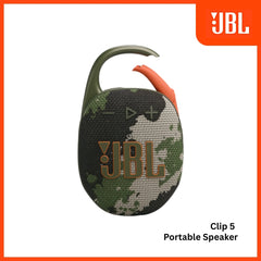JBL - Clip 5 Portable Speaker (7W) - Squad