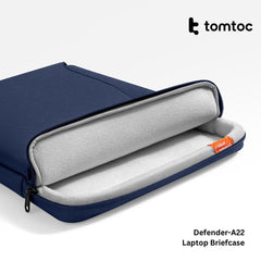 Tomtoc - Defender-A22 Laptop Briefcase ( 16 Inch Universal ) - Navy Blue