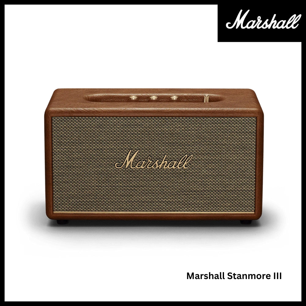 Marshall Stanmore 3 Bluetooth Speaker - Brown