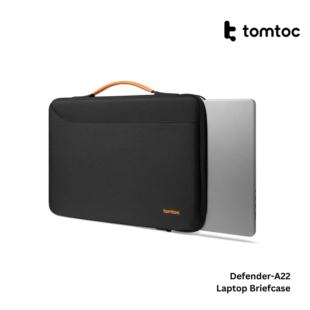 TOMTOC - Defender-A22 Laptop Briefcase ( 16 Inch Universal ) - Black
