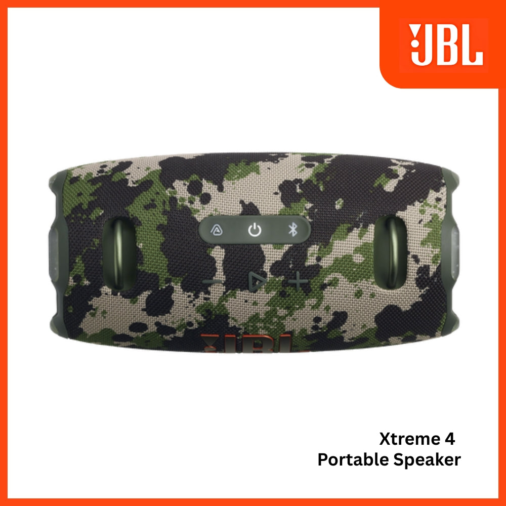 JBL - Xtreme 4 Portable Bluetooth Speaker - Camos