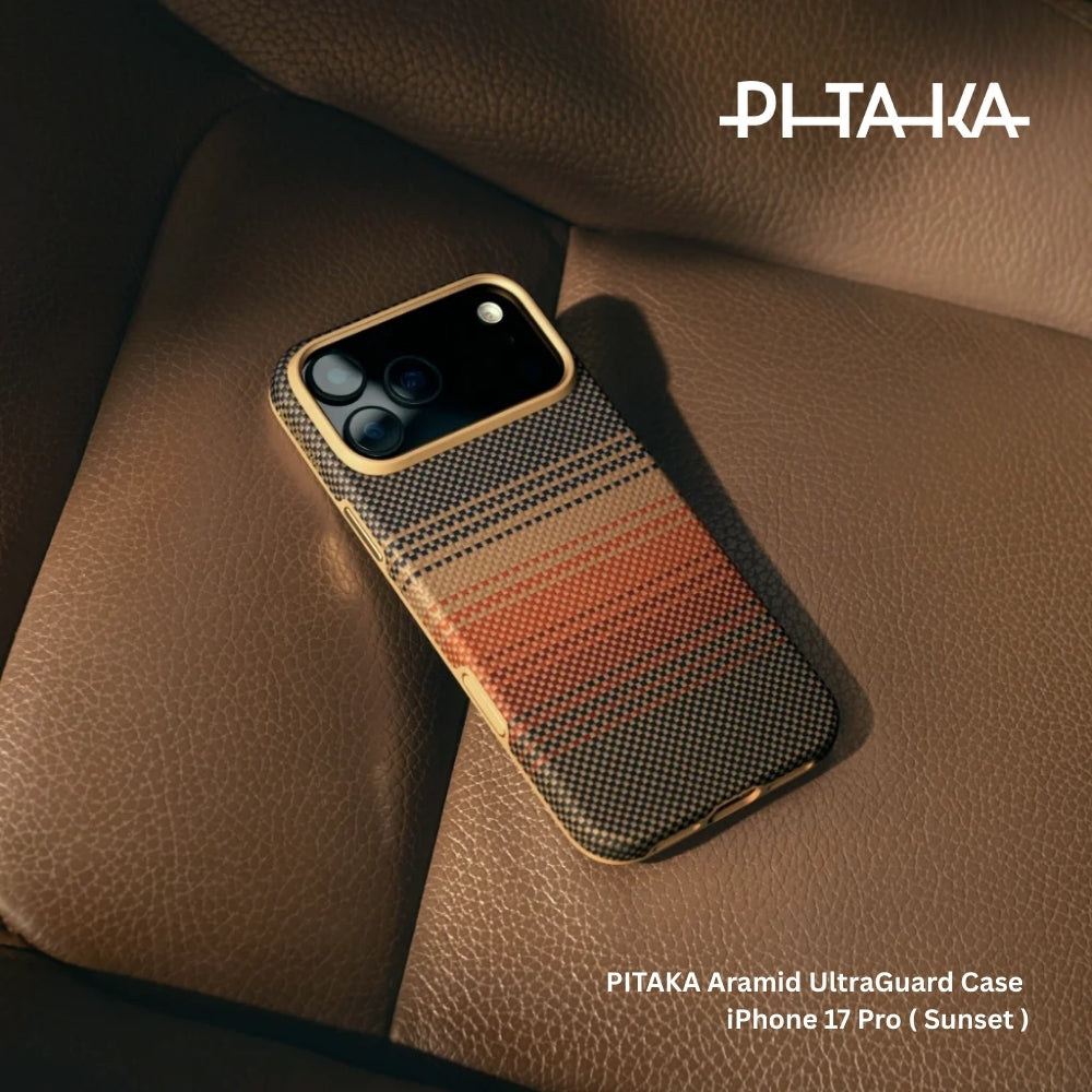 PITAKA - Aramid UltraGuard Case For iPhone 17 Pro - Sunset