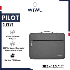 WIWU - Pilot Sleeve Laptop Bag ( 13.3/14" ) - Grey