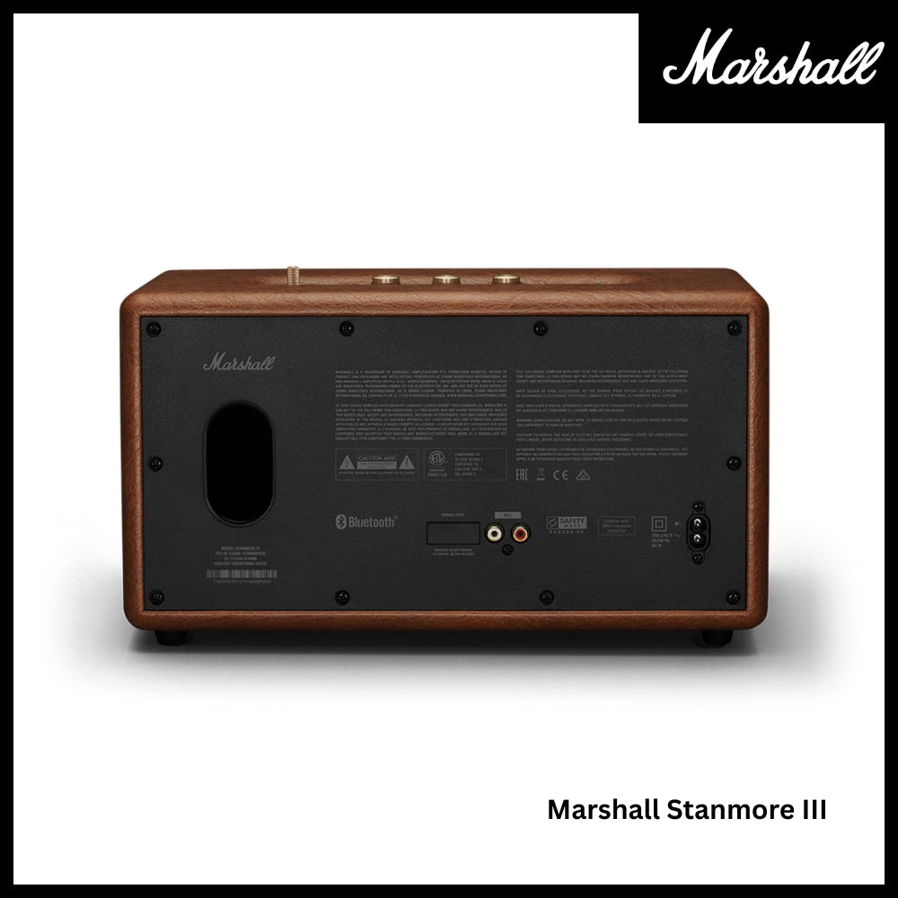 Marshall Stanmore 3 Bluetooth Speaker - Brown
