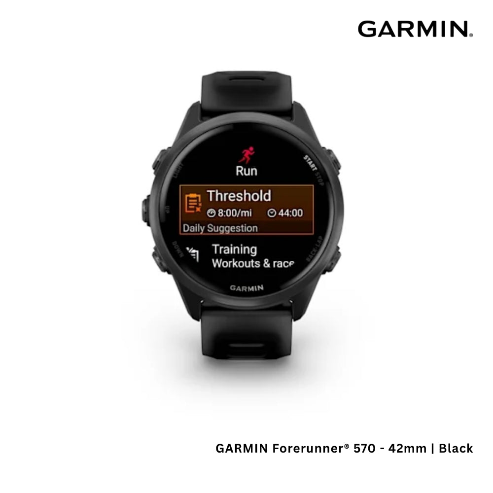 GARMIN - Forerunner® 570 Smart Watch (42mm ) - Black
