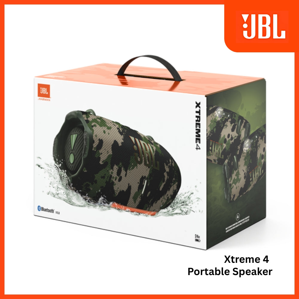 JBL - Xtreme 4 Portable Bluetooth Speaker - Camos
