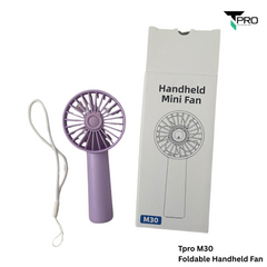 T PRO - M30 HANDHELD FAN (3W) - Purple