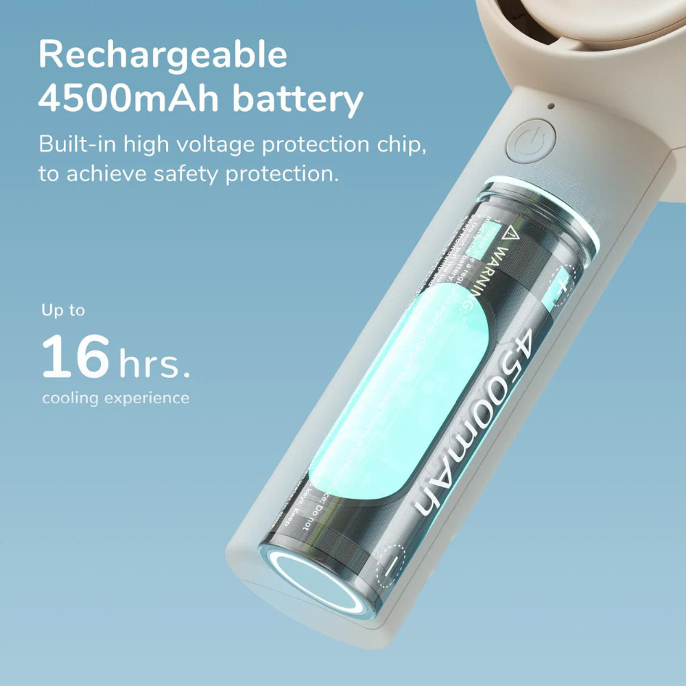 JisuLife - Handheld Fan Life 5 Plus ( 6000mAh ) - Black