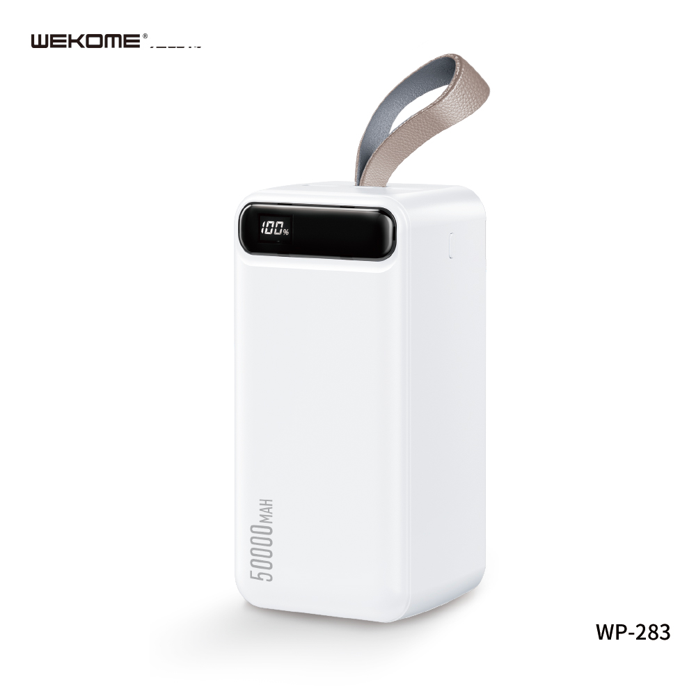 WEKOME WP-283 50000MAH MINRE SERIES DIGITAL DISPLAY POWER BANK, 50000mAh Power Bank, Power Bank for All