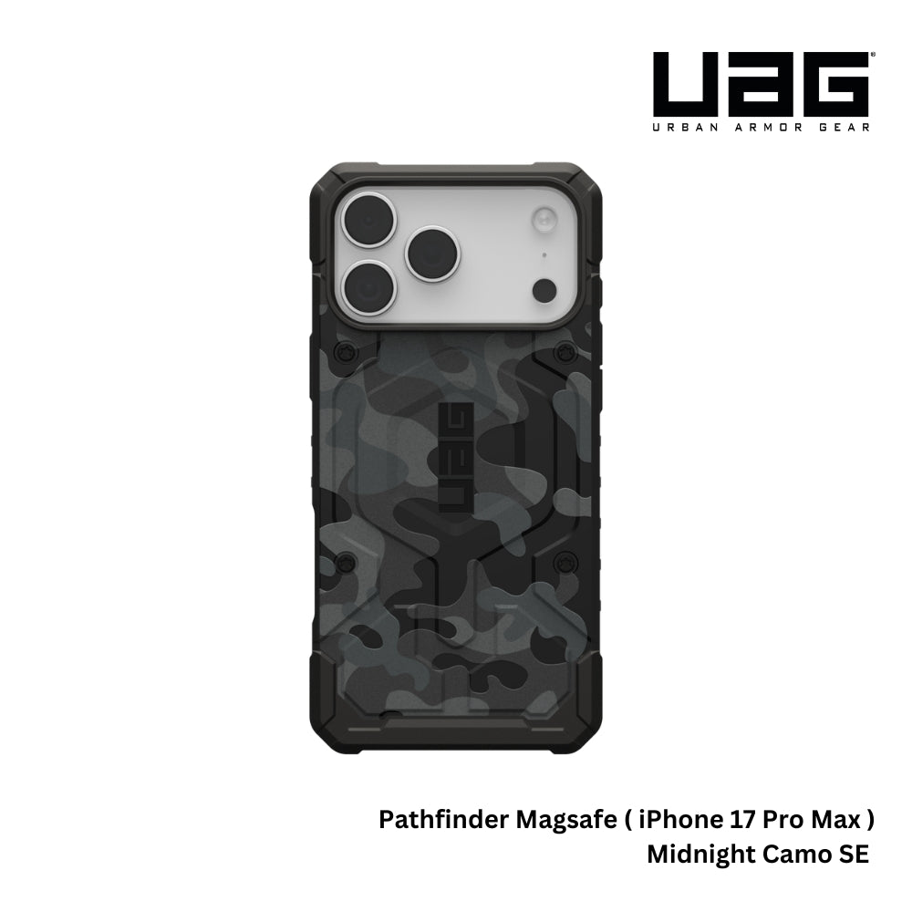 UAG - Pathfinder SE Magsafe Case For iPhone 17 Pro Max - Midnight Camo