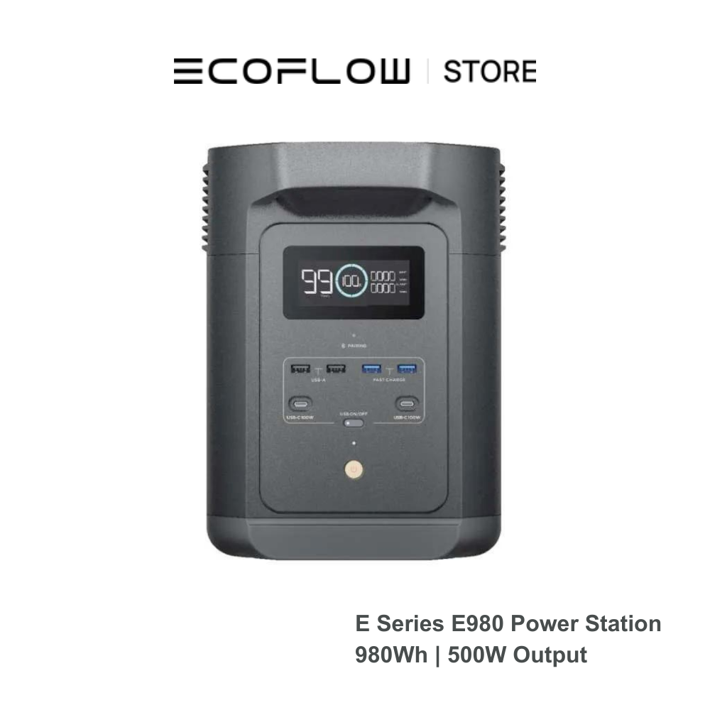 ECOFLOW E980 500W(980WH) Portable Power Station