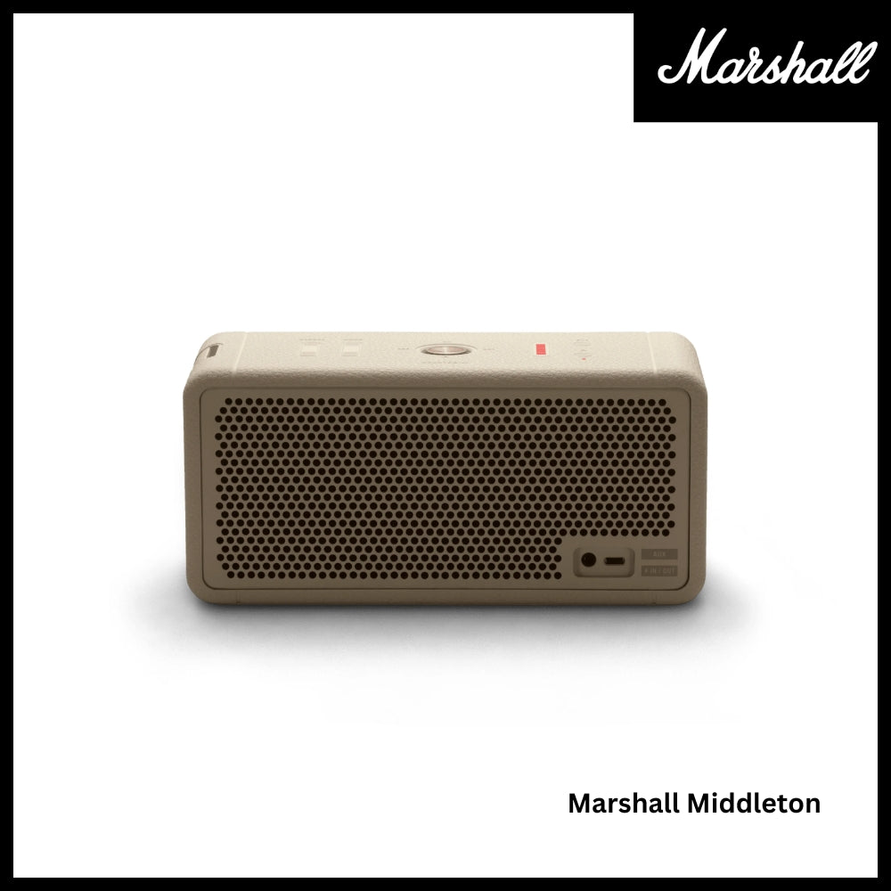 Marshall Middleton Portable Bluetooth Speaker - Cream