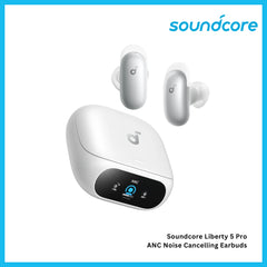 SOUNDCORE - Liberty 5 Pro ANC Noise Cancelling Earbuds - White