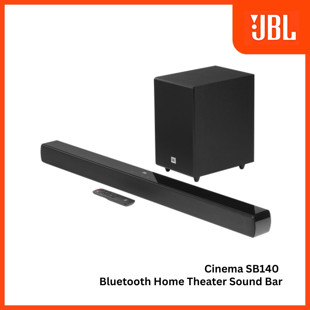 JBL - Cinema SB140 Home Theatre Sound Bar - Black