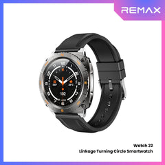 REMAX - WATCH 22 Linkage Turning Circle Smart Watch - Tarnish