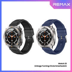 REMAX - WATCH 22 Linkage Turning Circle Smart Watch - Silver