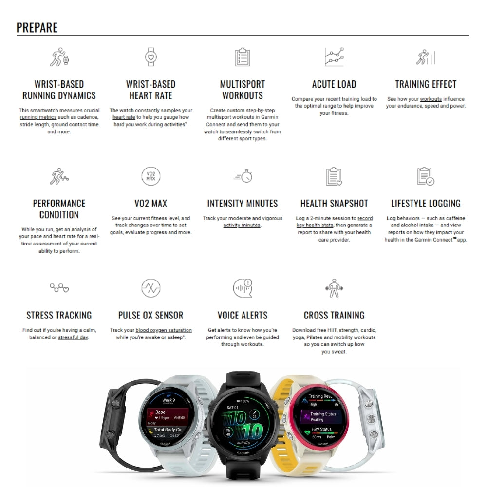 GARMIN - Forerunner® 570 Smart Watch (42mm ) - Black