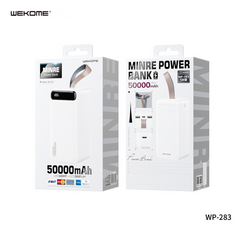 WEKOME WP-283 50000MAH MINRE SERIES DIGITAL DISPLAY POWER BANK, 50000mAh Power Bank, Power Bank for All