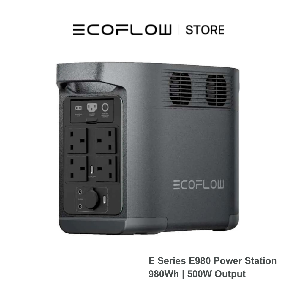 ECOFLOW E980 500W(980WH) Portable Power Station