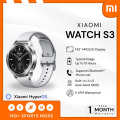 Xiaomi Watch S3 Smart Watch - Silver