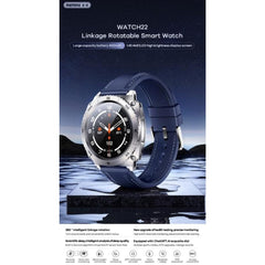 REMAX - WATCH 22 Linkage Turning Circle Smart Watch - Silver