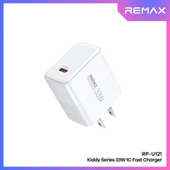 REMAX - RP-U121 Kiddy Series PD Fast Charger (33W) - White