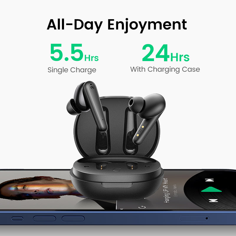 Ugreen WS111 HITUNE T1 4mic True Wireless Earbud - Black
